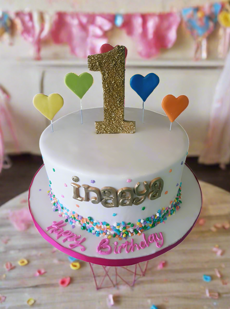 Inaaya Birthday Cake