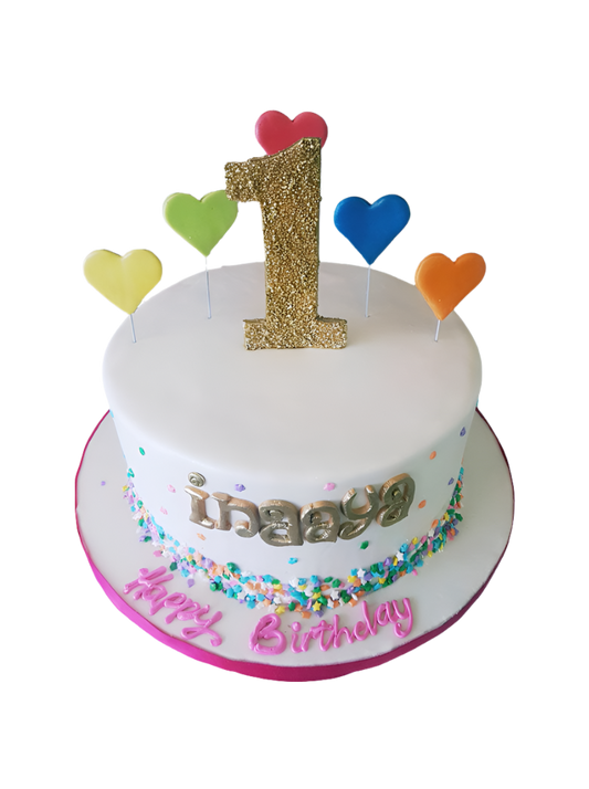 Inaaya Birthday Cake