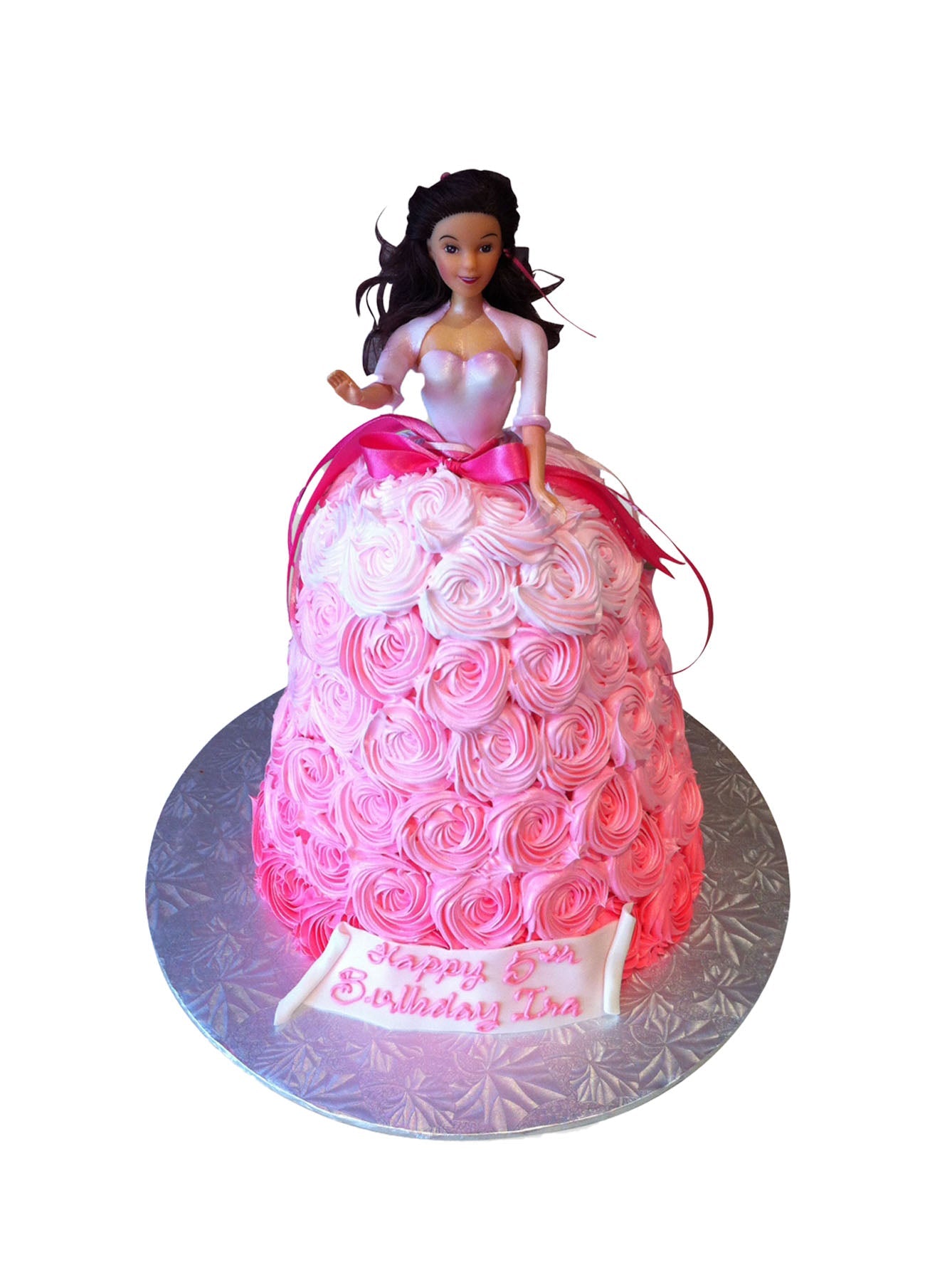 Ira Barbie Doll Cake