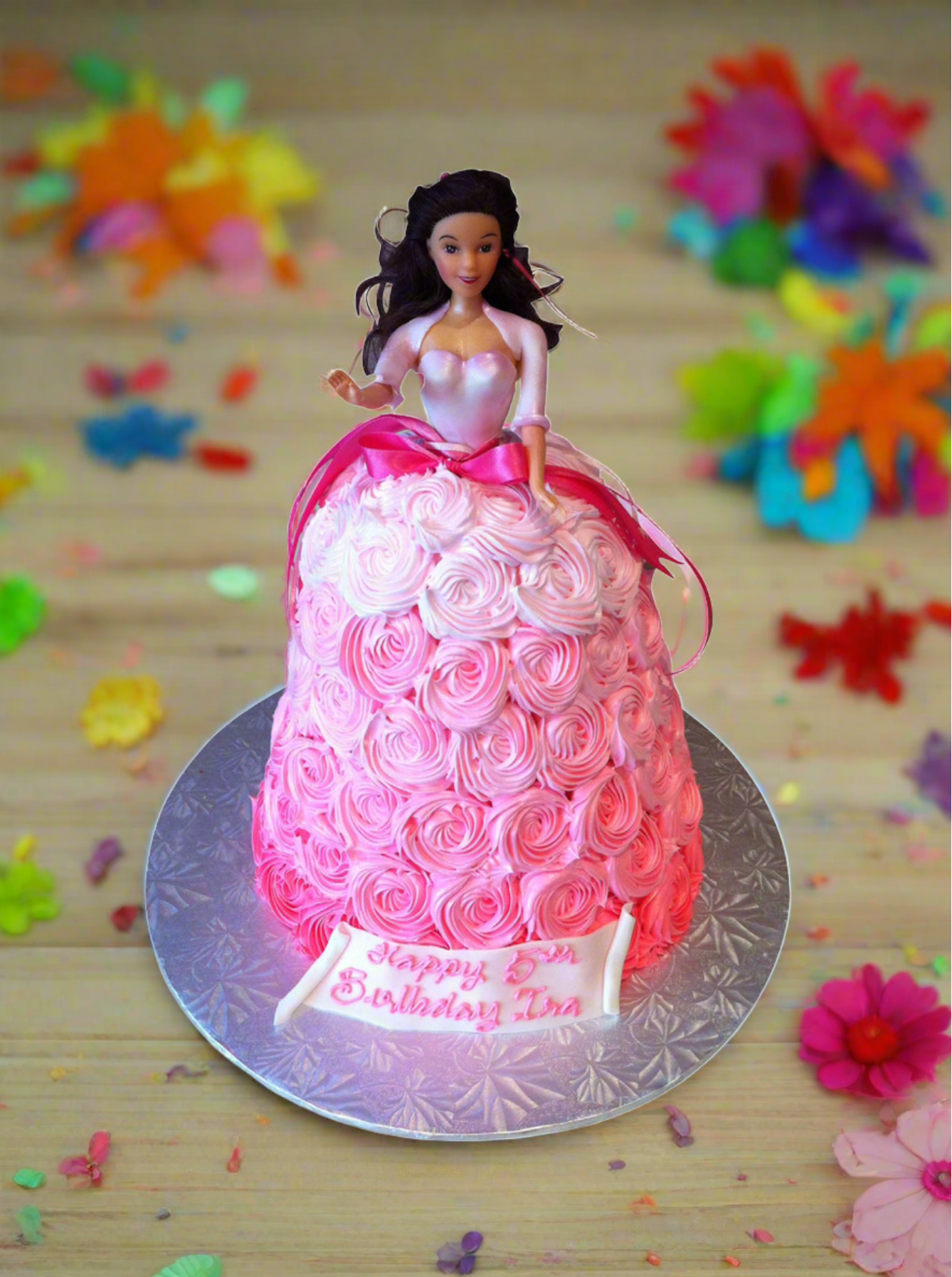 Ira Barbie Doll Cake