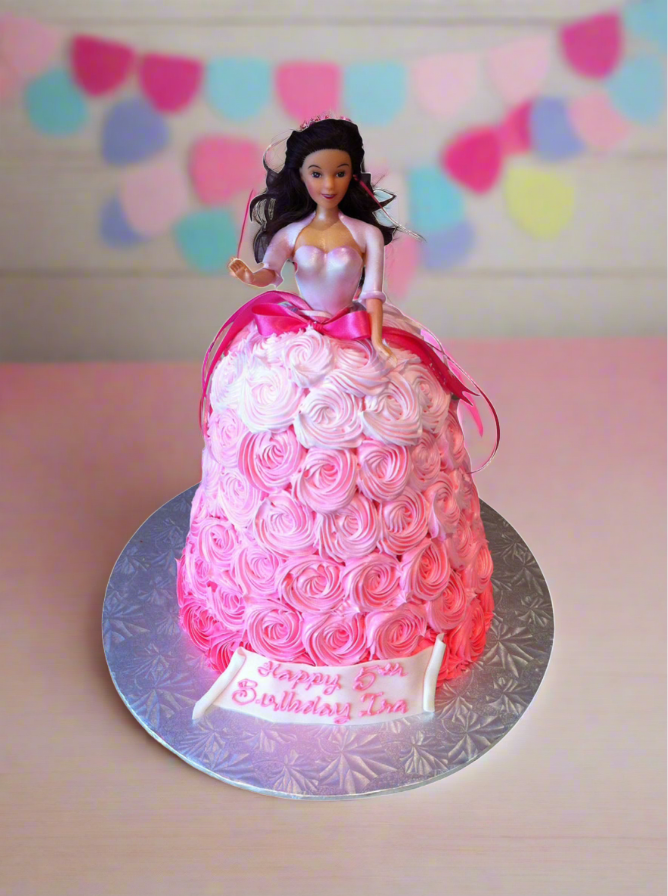 Ira Barbie Doll Cake