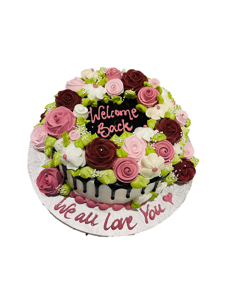Jass Floral Cake
