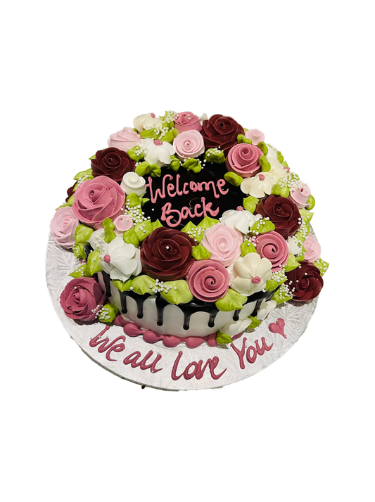 Jass Floral Cake