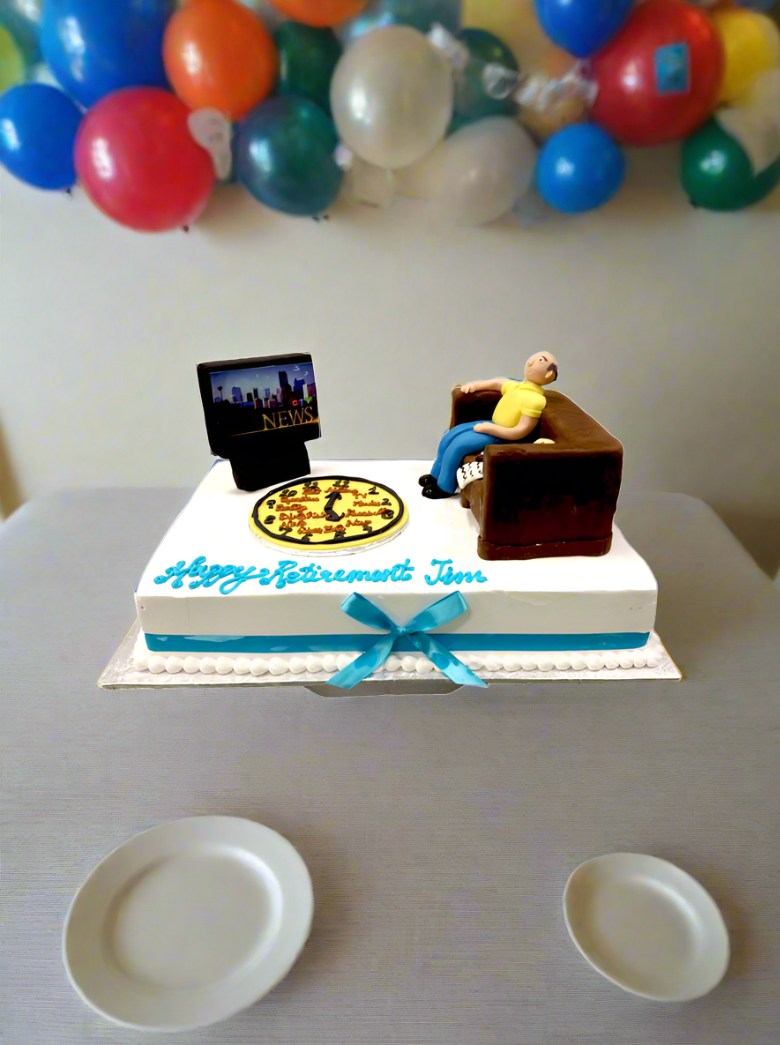 Jim Retirement Cake
