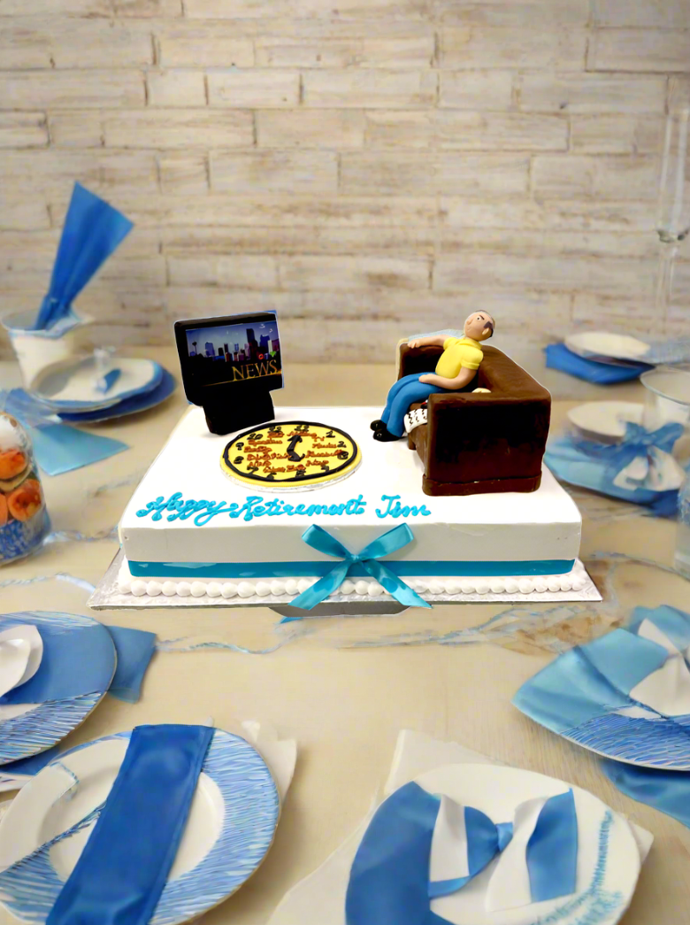 Jim Retirement Cake