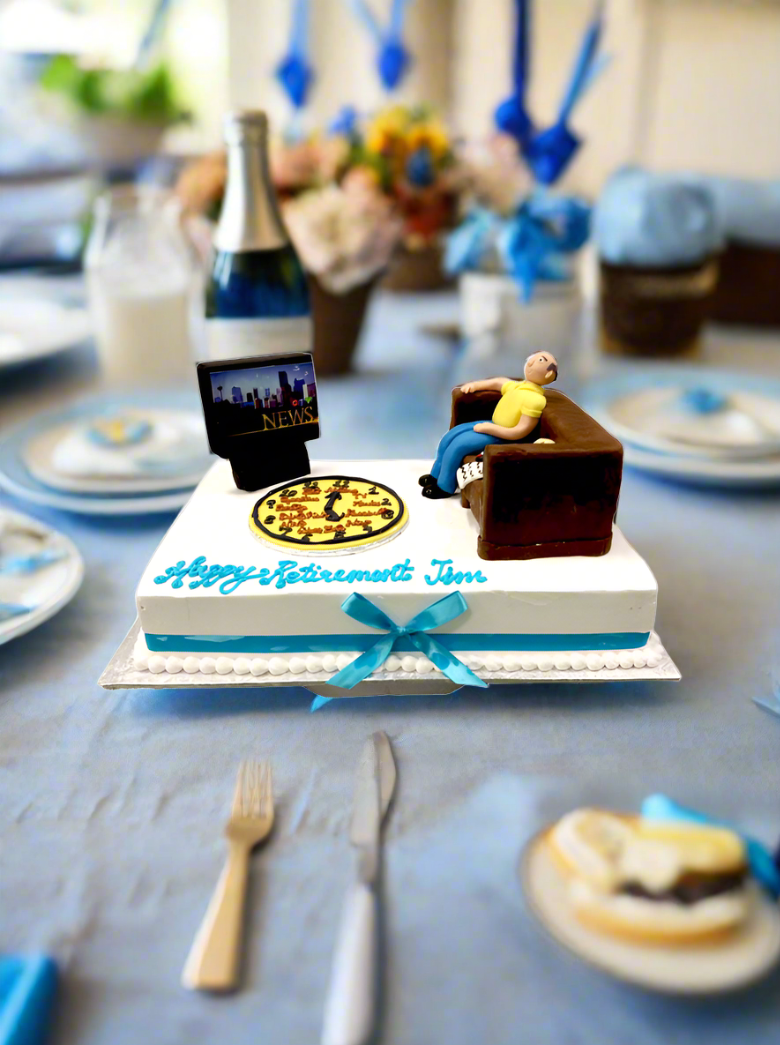 Jim Retirement Cake