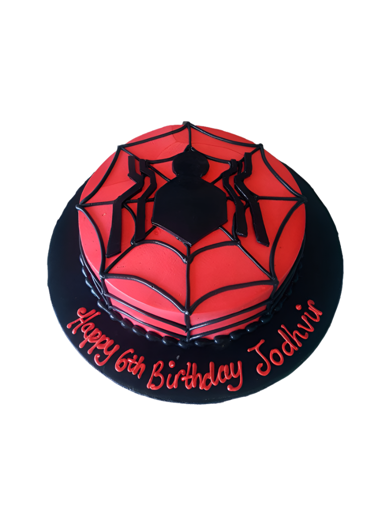 Jodhvir Spiderman Cake