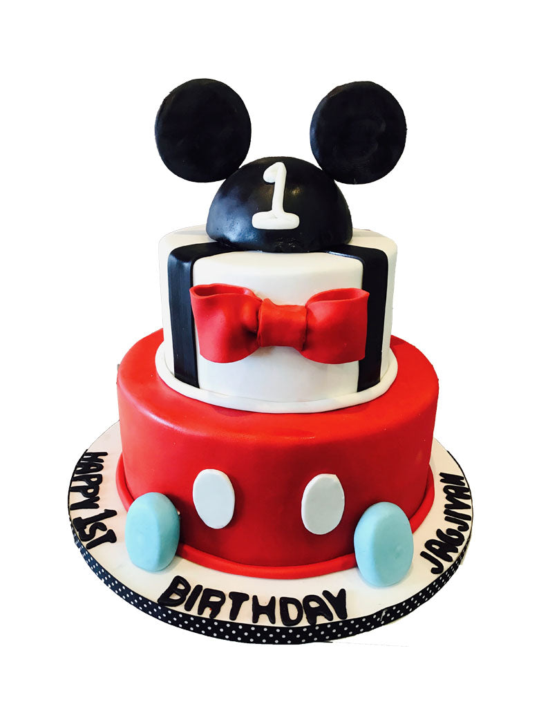Jag Mickey Tiered Cake