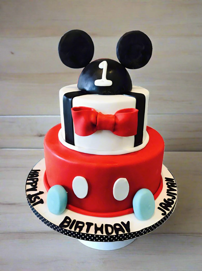 Jag Mickey Tiered Cake