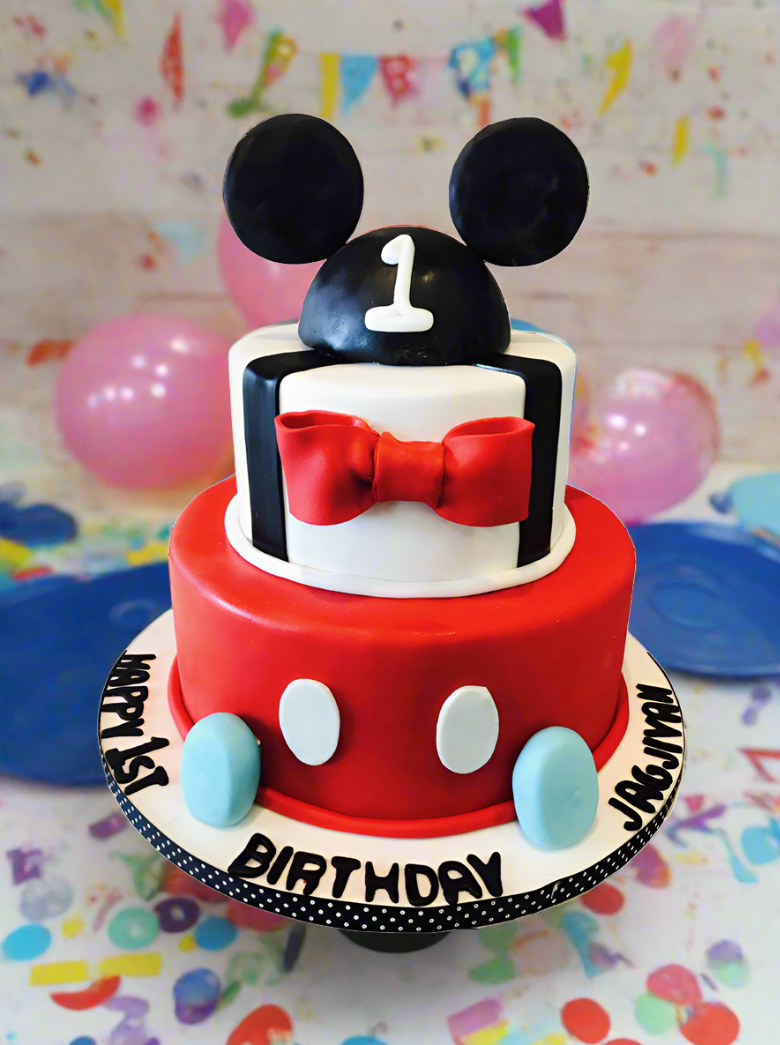 Jag Mickey Tiered Cake