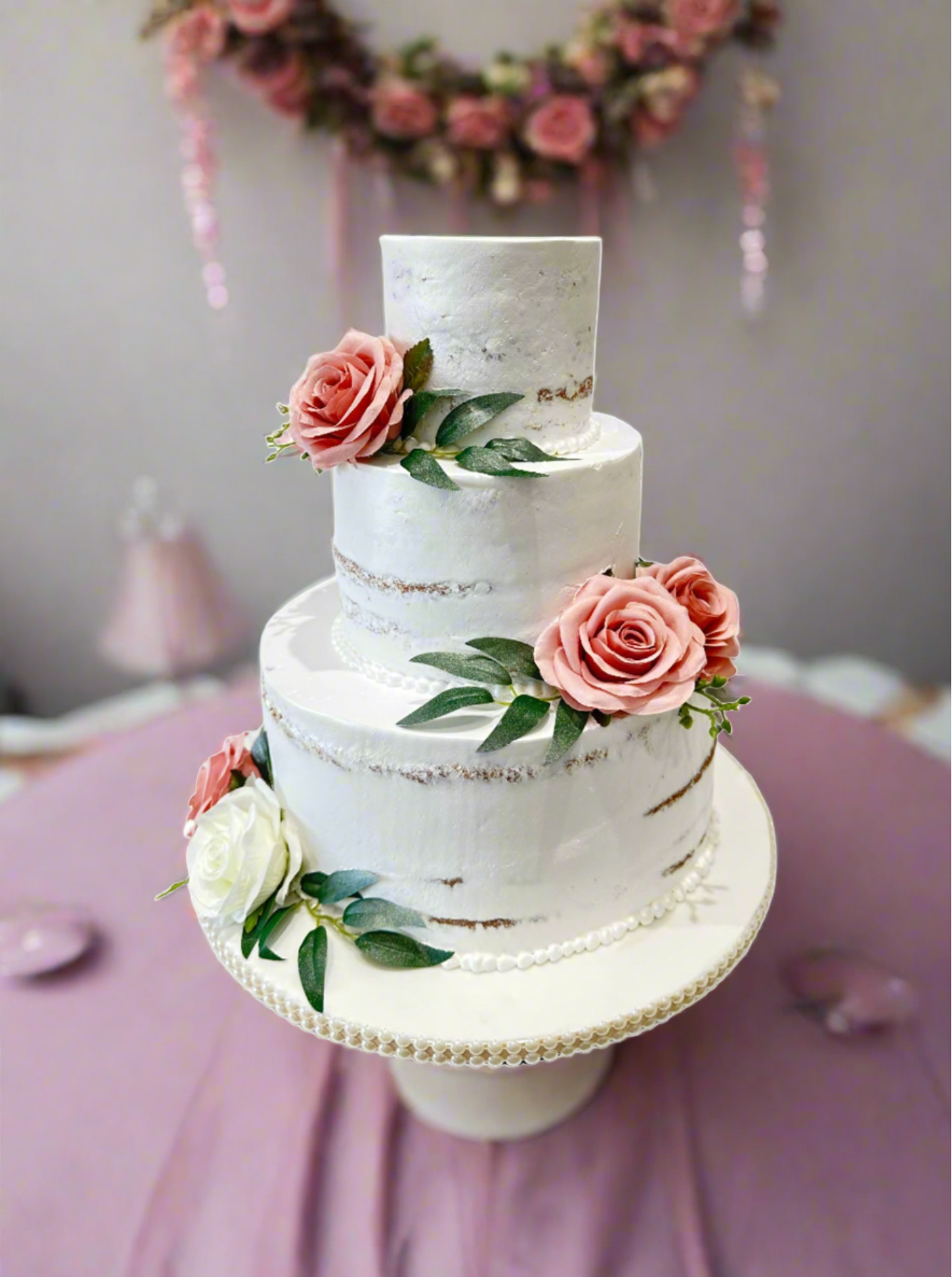 Jane Wedding Tiered Cake