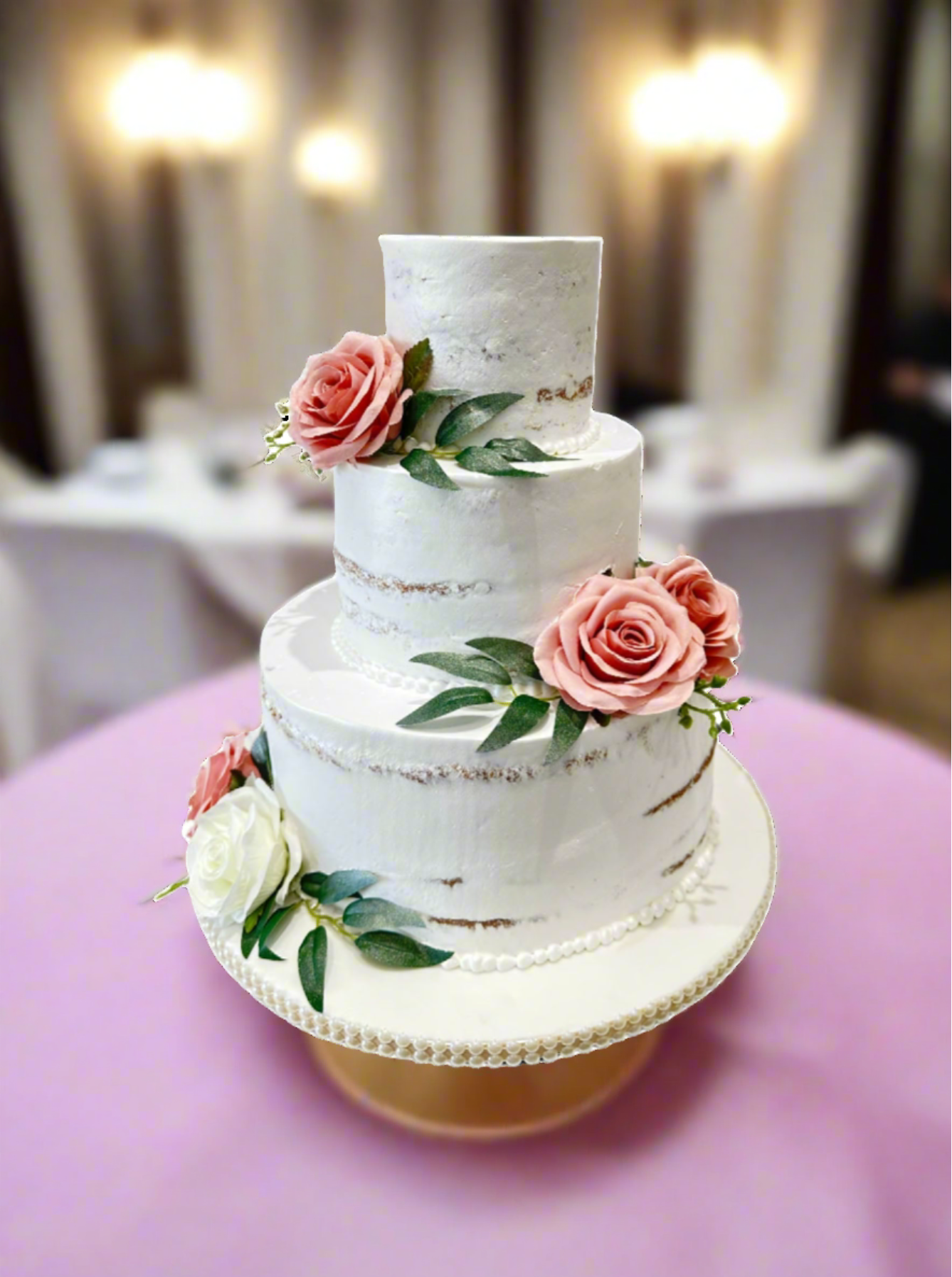 Jane Wedding Tiered Cake
