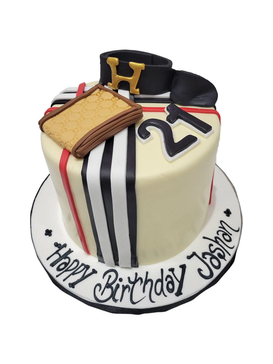 Jashan Burberry Fondant Cake