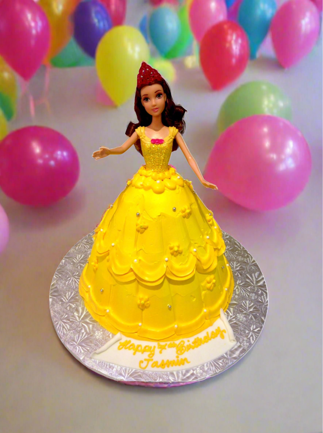 Jasmin Barbie Doll Cake