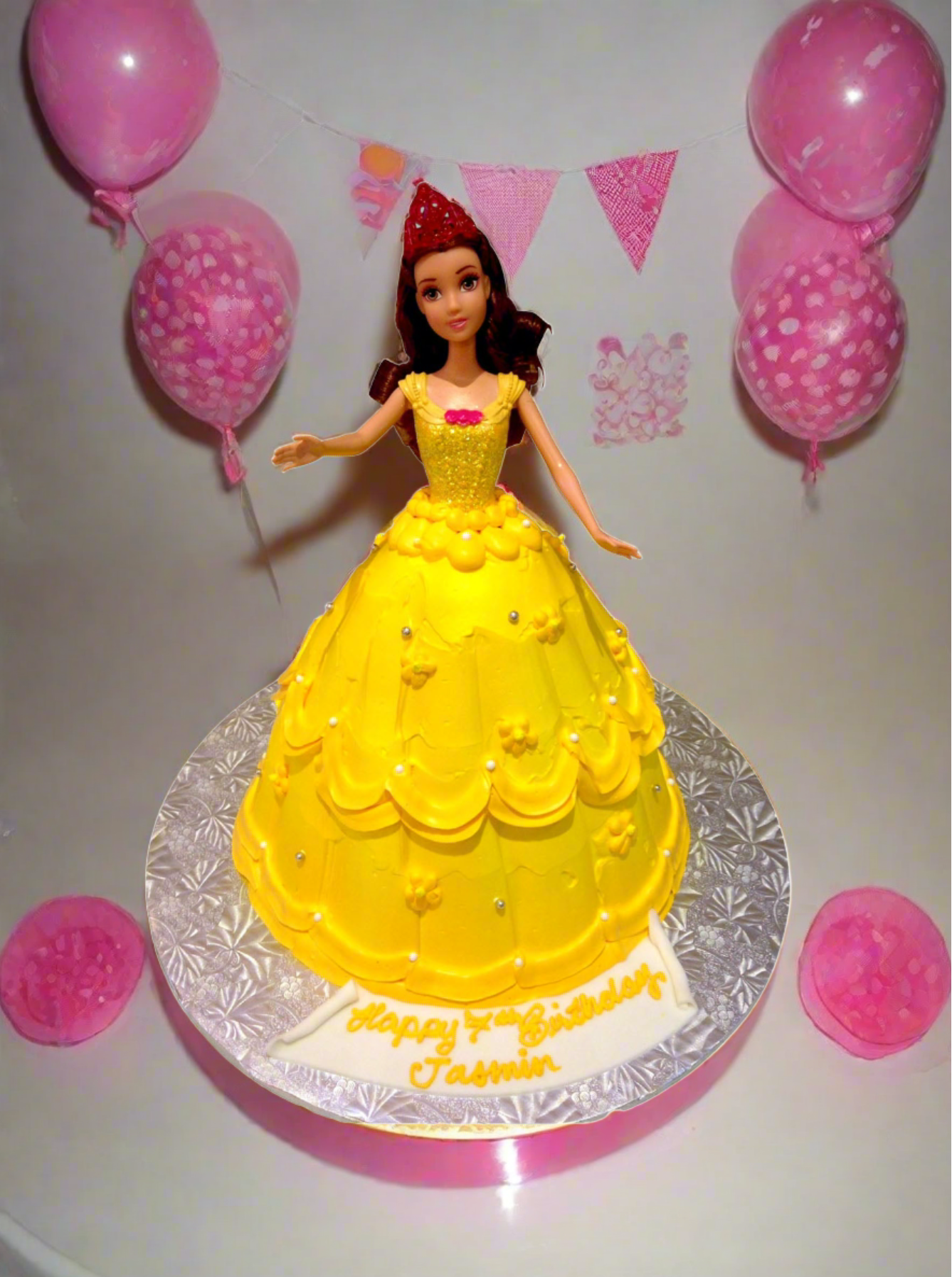 Jasmin Barbie Doll Cake