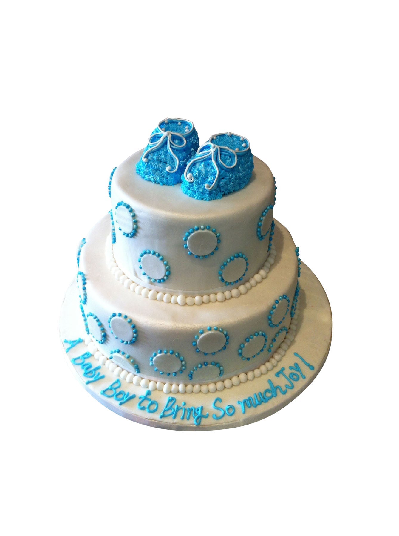 Joy Fondant Bootie Cake