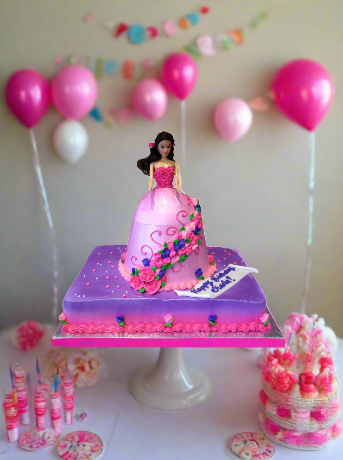 Karla Barbie Doll Cake