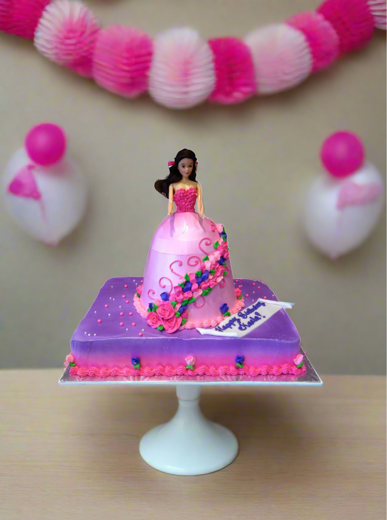 Karla Barbie Doll Cake