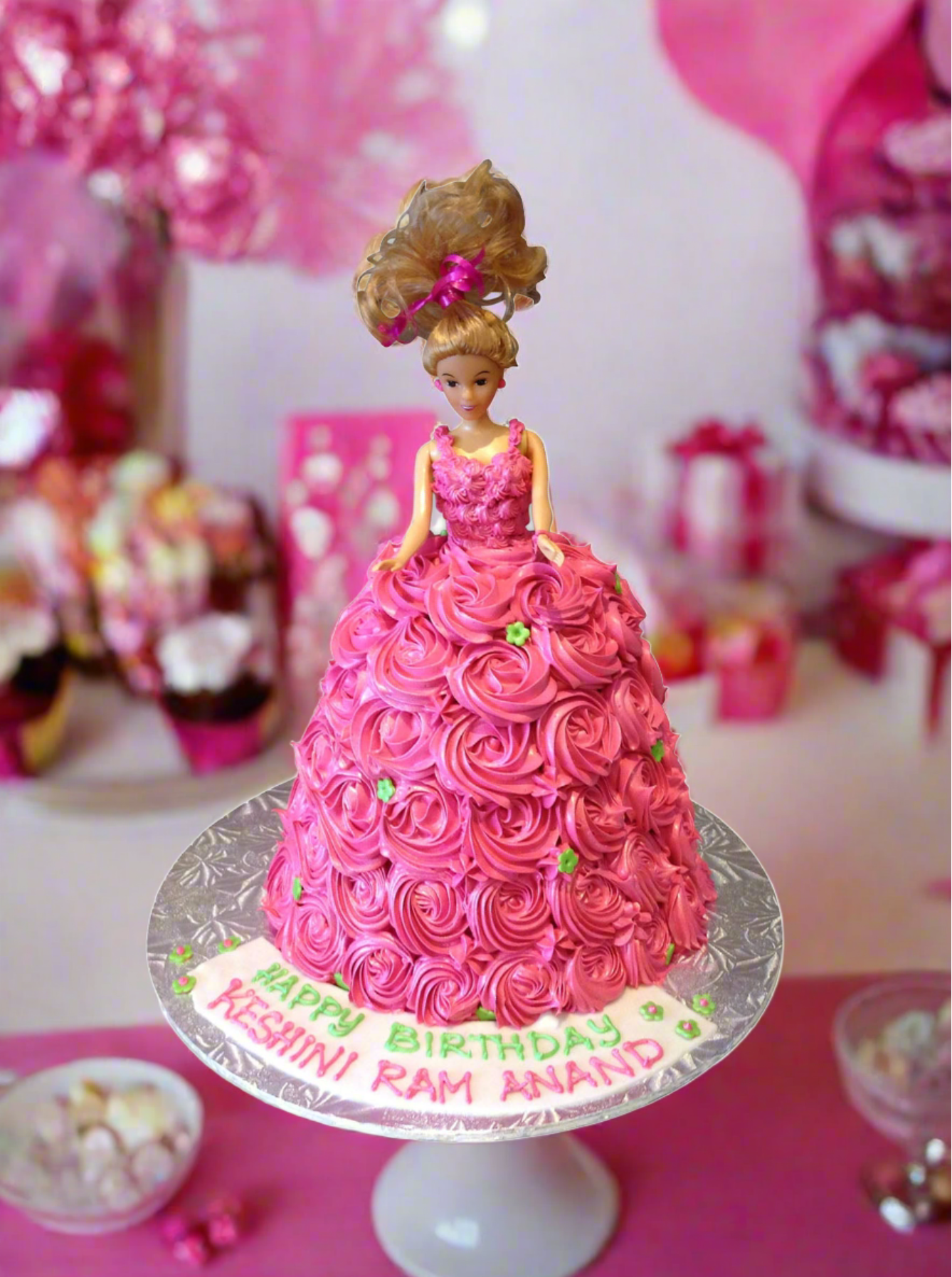 Keshini Barbie Doll Cake