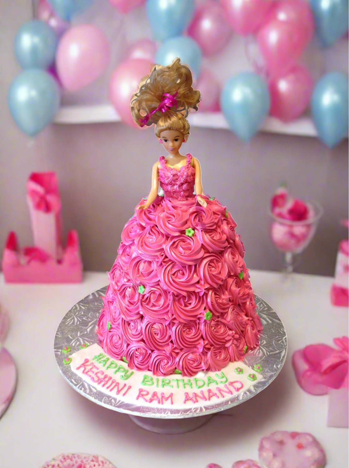 Keshini Barbie Doll Cake