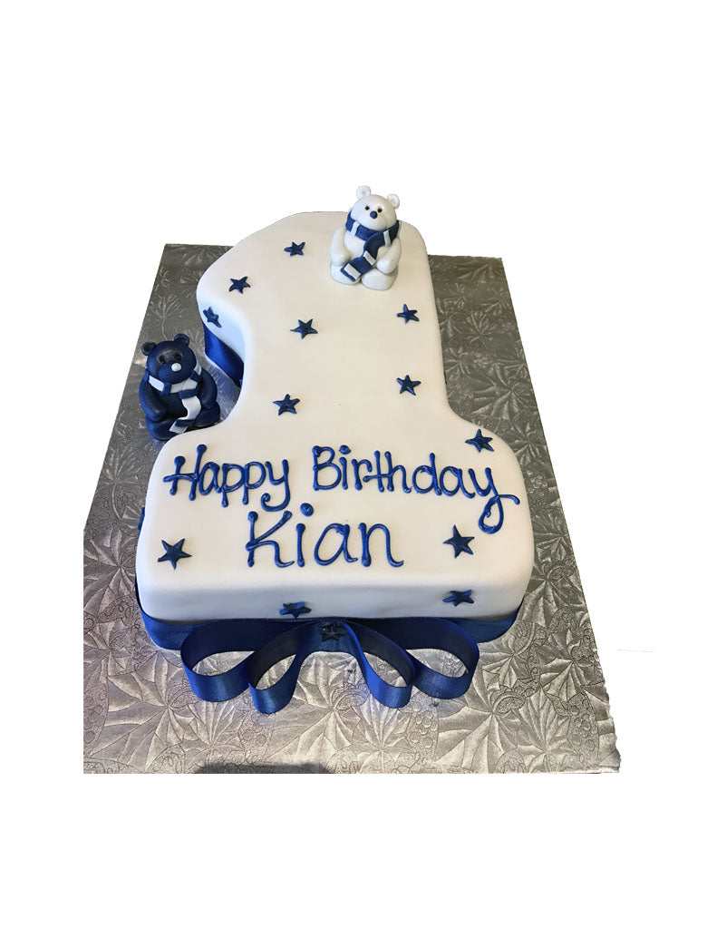 Kian 1St Birthday Molded Cake