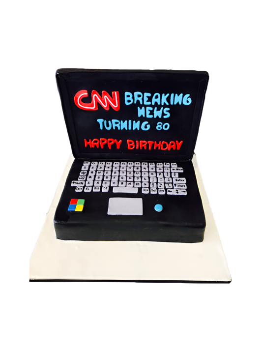 Laptop Molded Cake