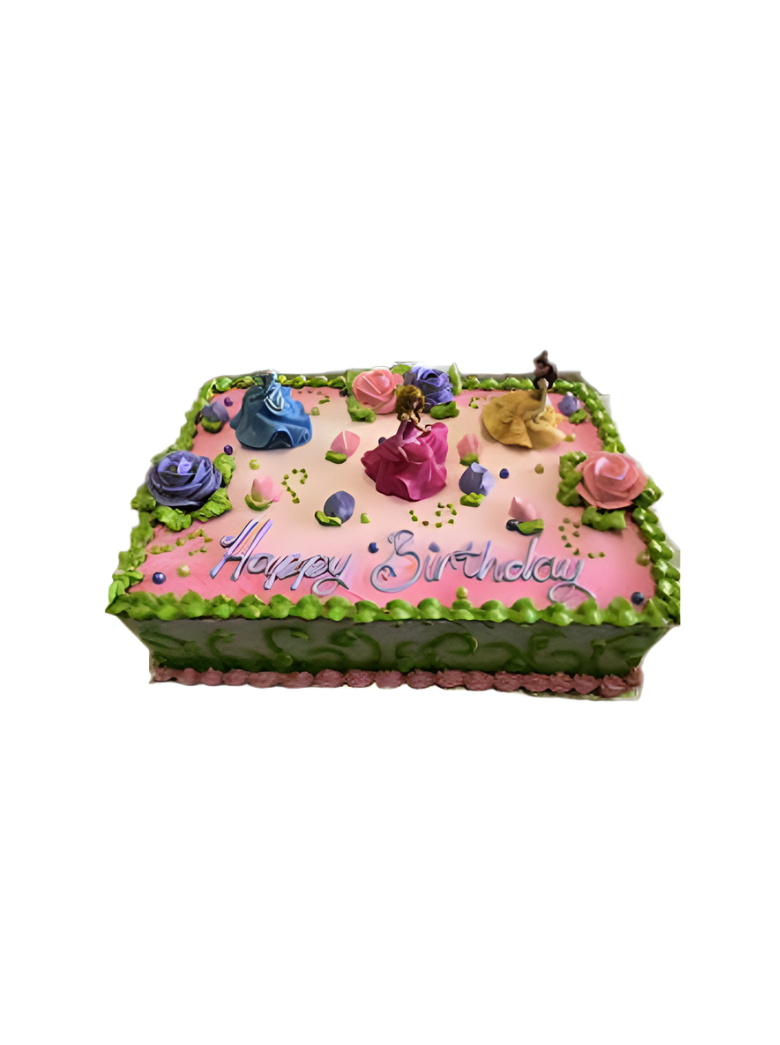 New Disney Princess Toy Cake