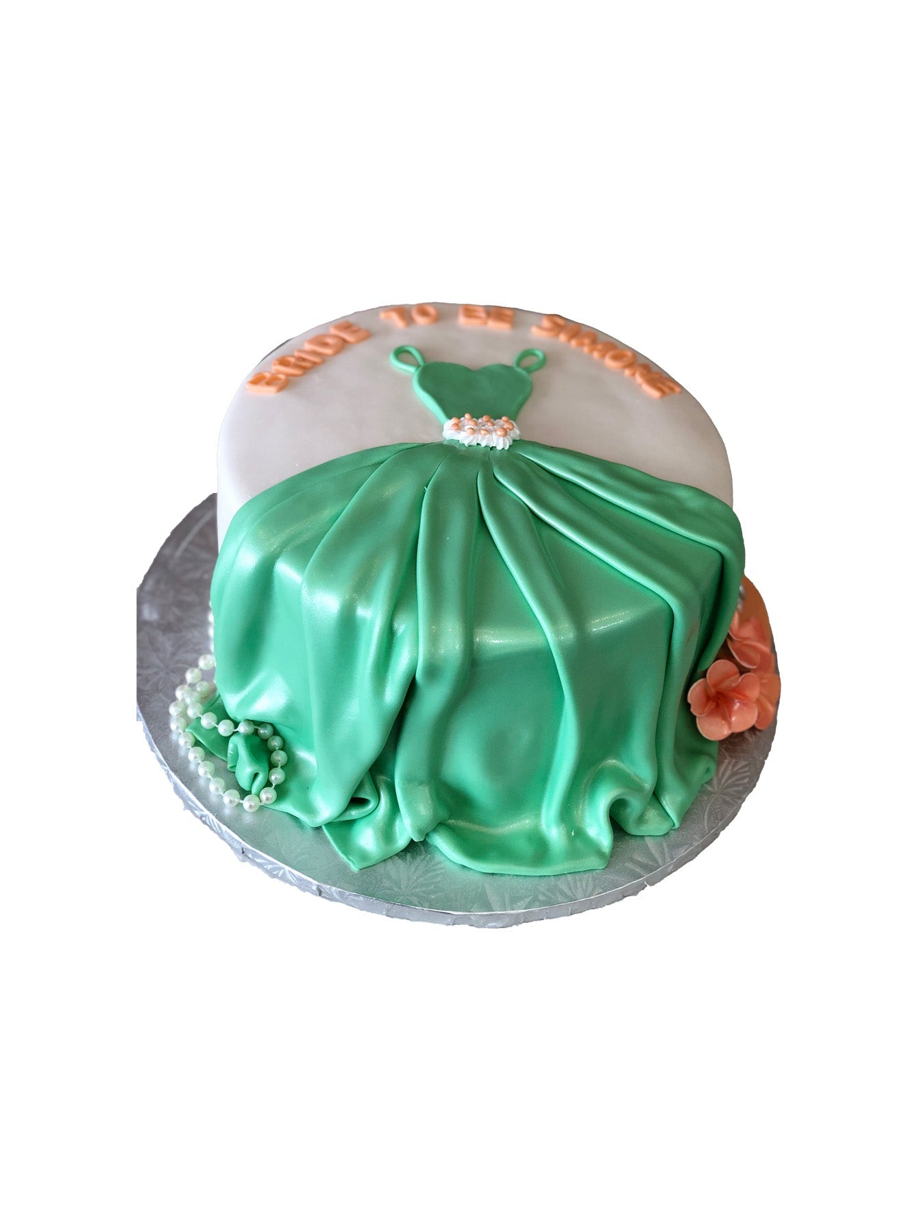 Nadu Bridal Shower Fondant Cake