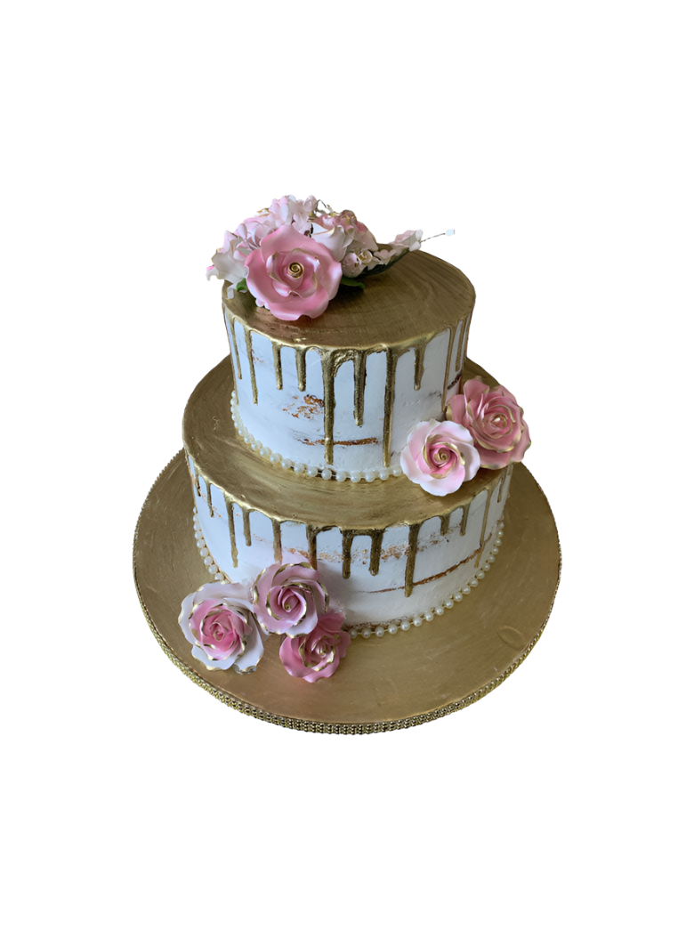 Naked Flower Cake