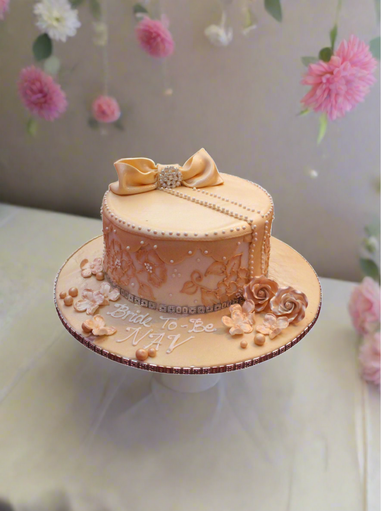 Nav Bridal Shower Cake