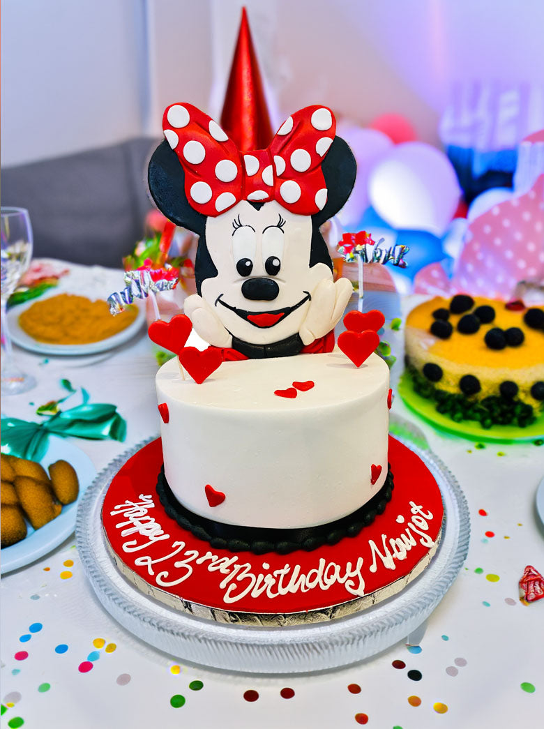Navjot Minnie Birthday Cake