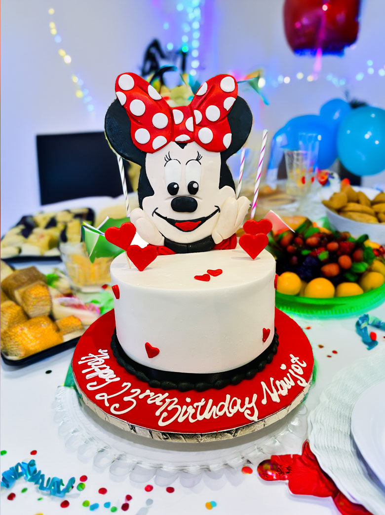 Navjot Minnie Birthday Cake