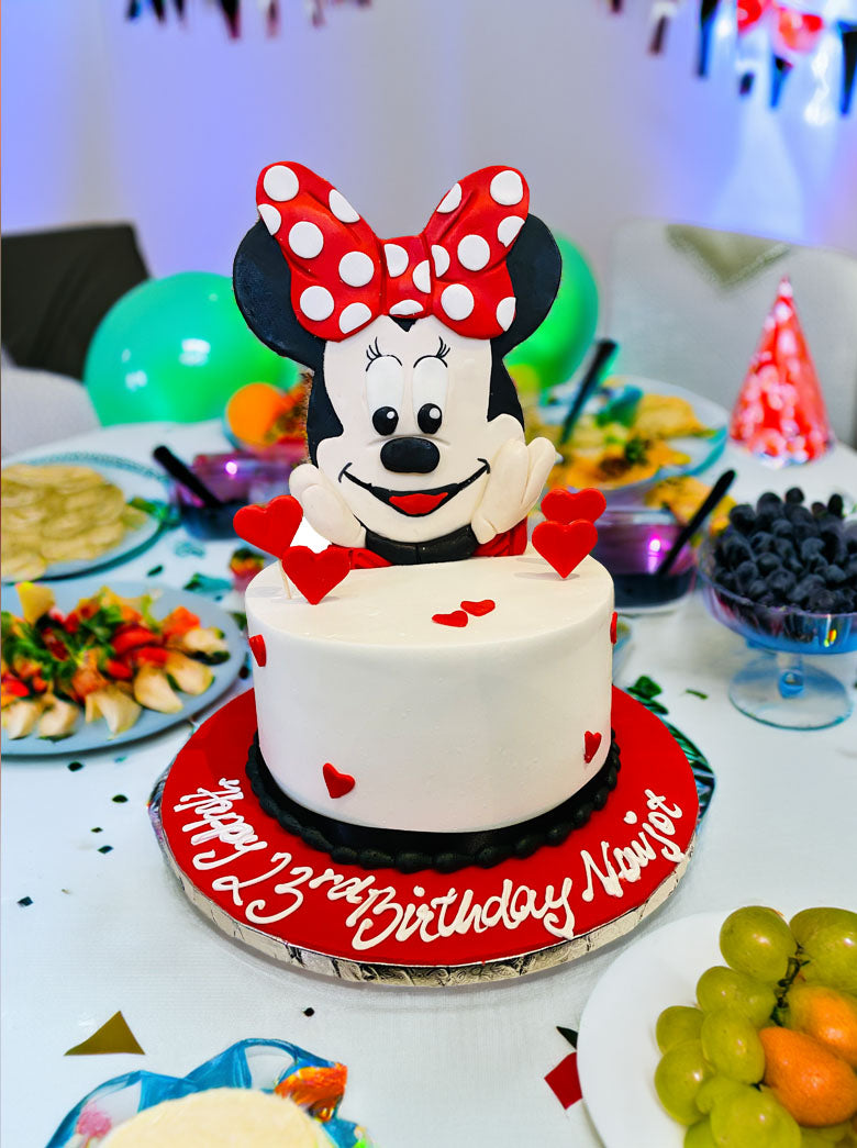 Navjot Minnie Birthday Cake