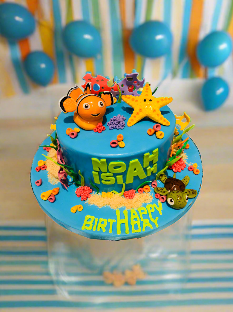 Nemo Fondant Cake