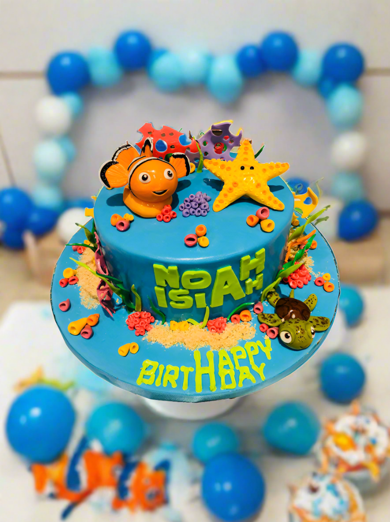 Nemo Fondant Cake