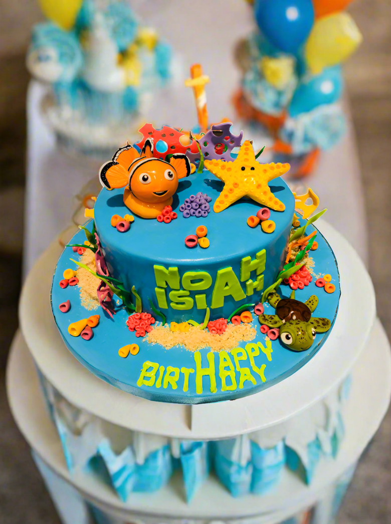 Nemo Fondant Cake
