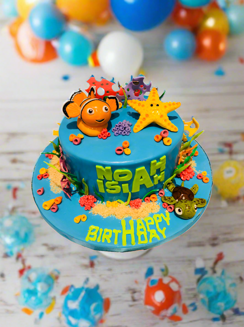 Nemo Fondant Cake