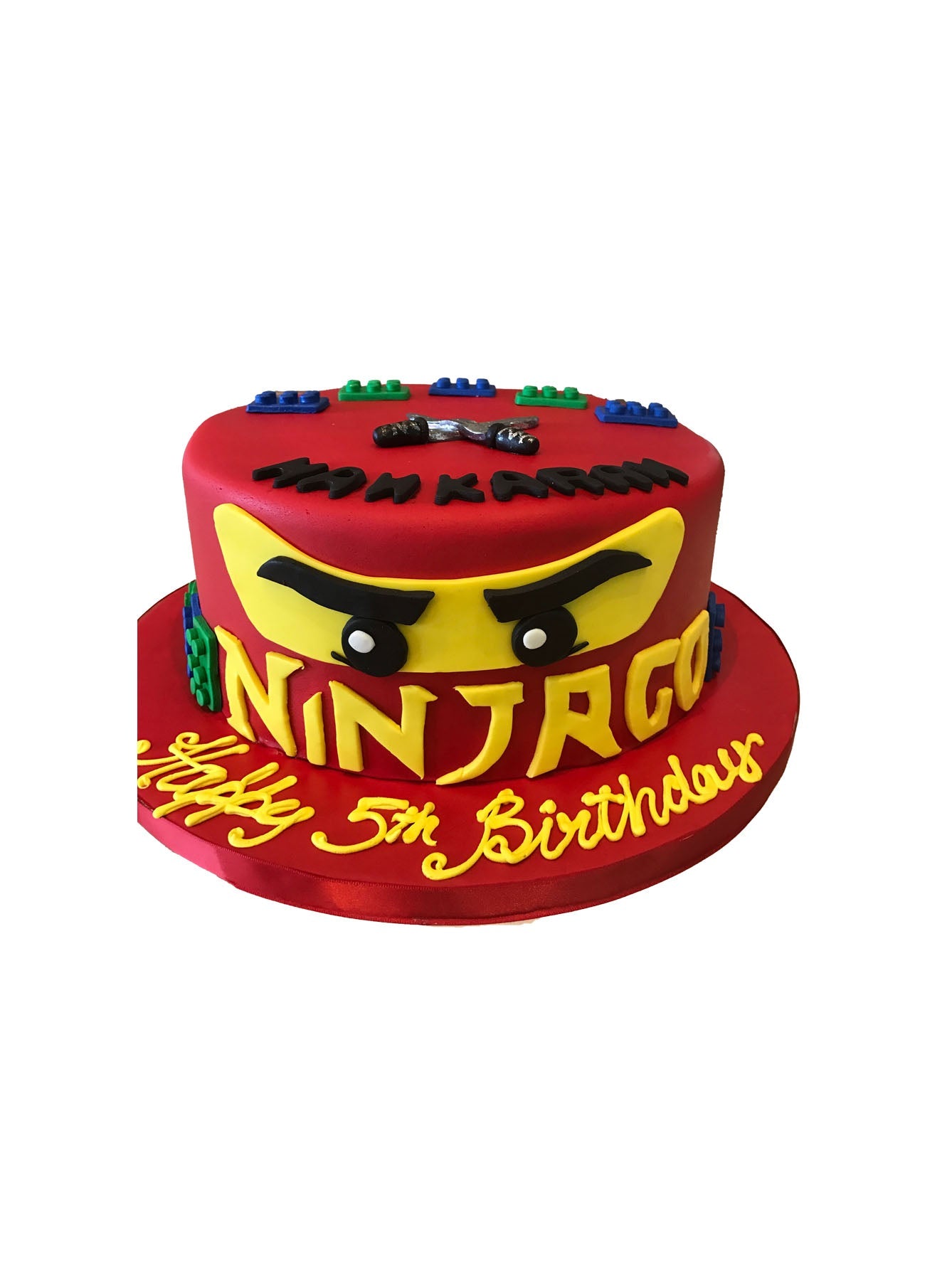 Ninjago Birthday Cake