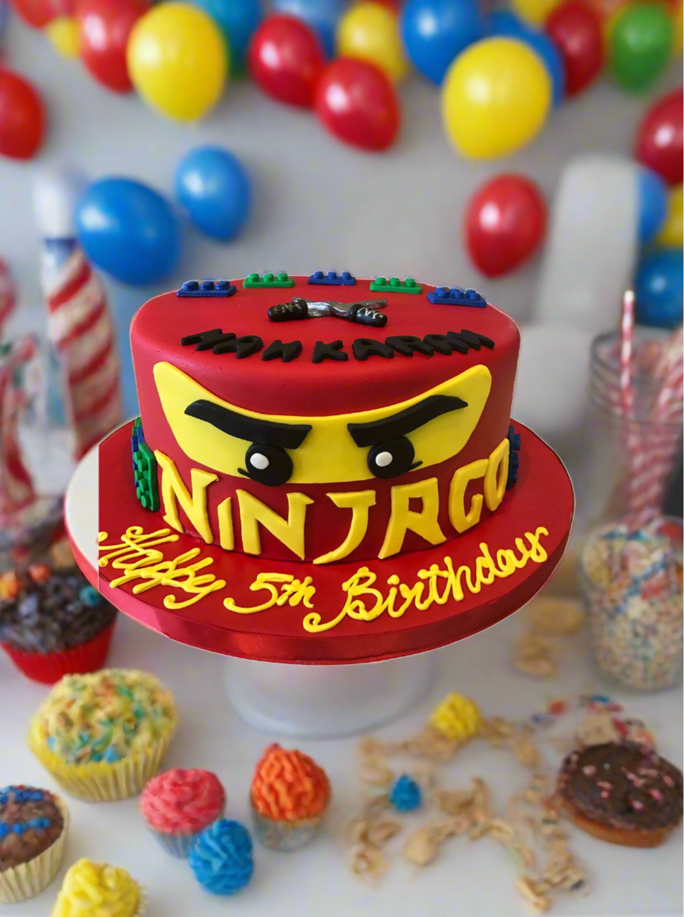 Ninjago Birthday Cake