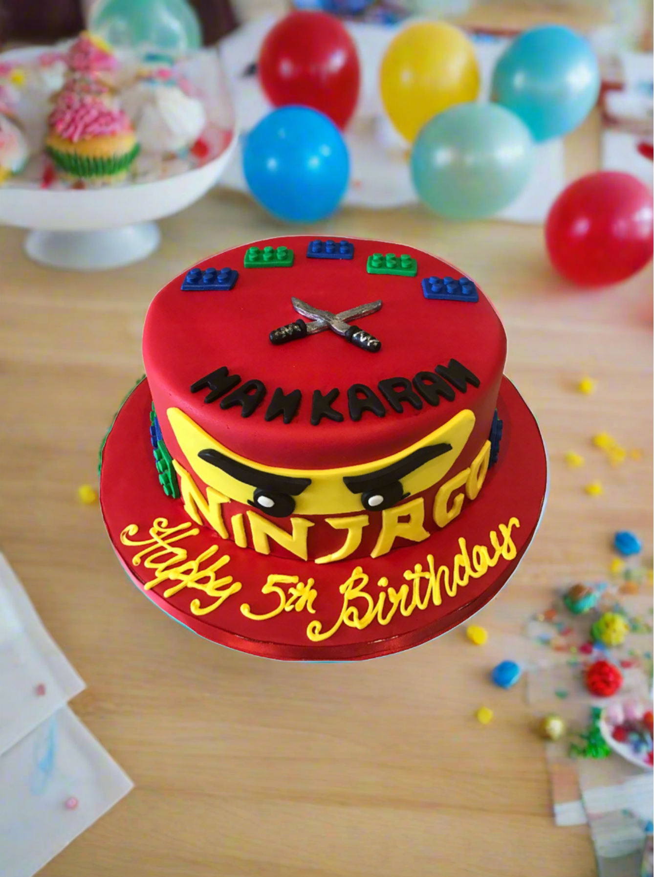Ninjago Birthday Cake