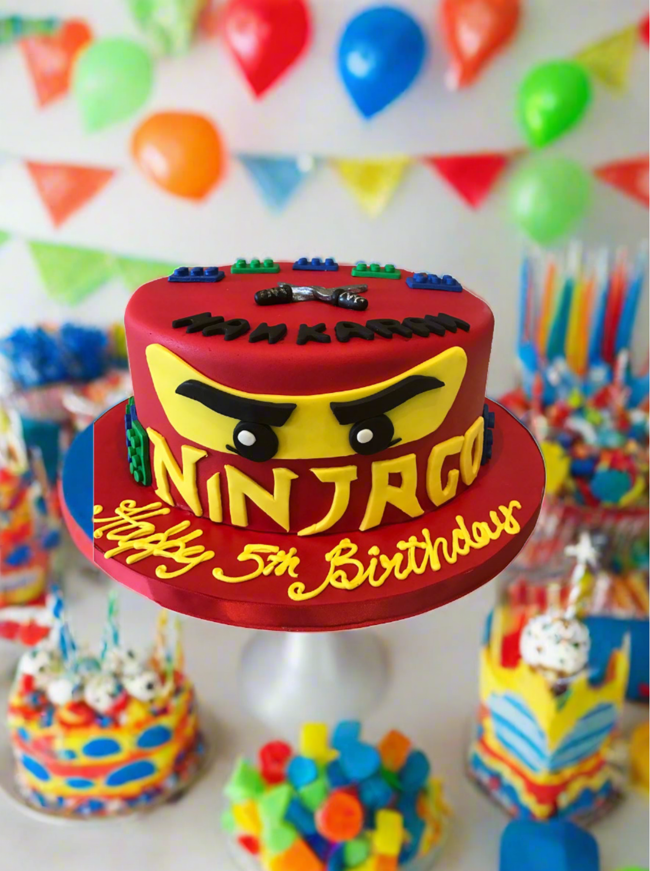 Ninjago Birthday Cake