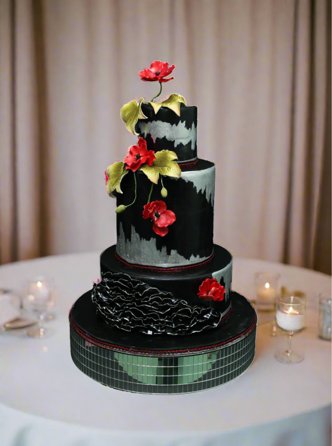 Olive Wedding Cake