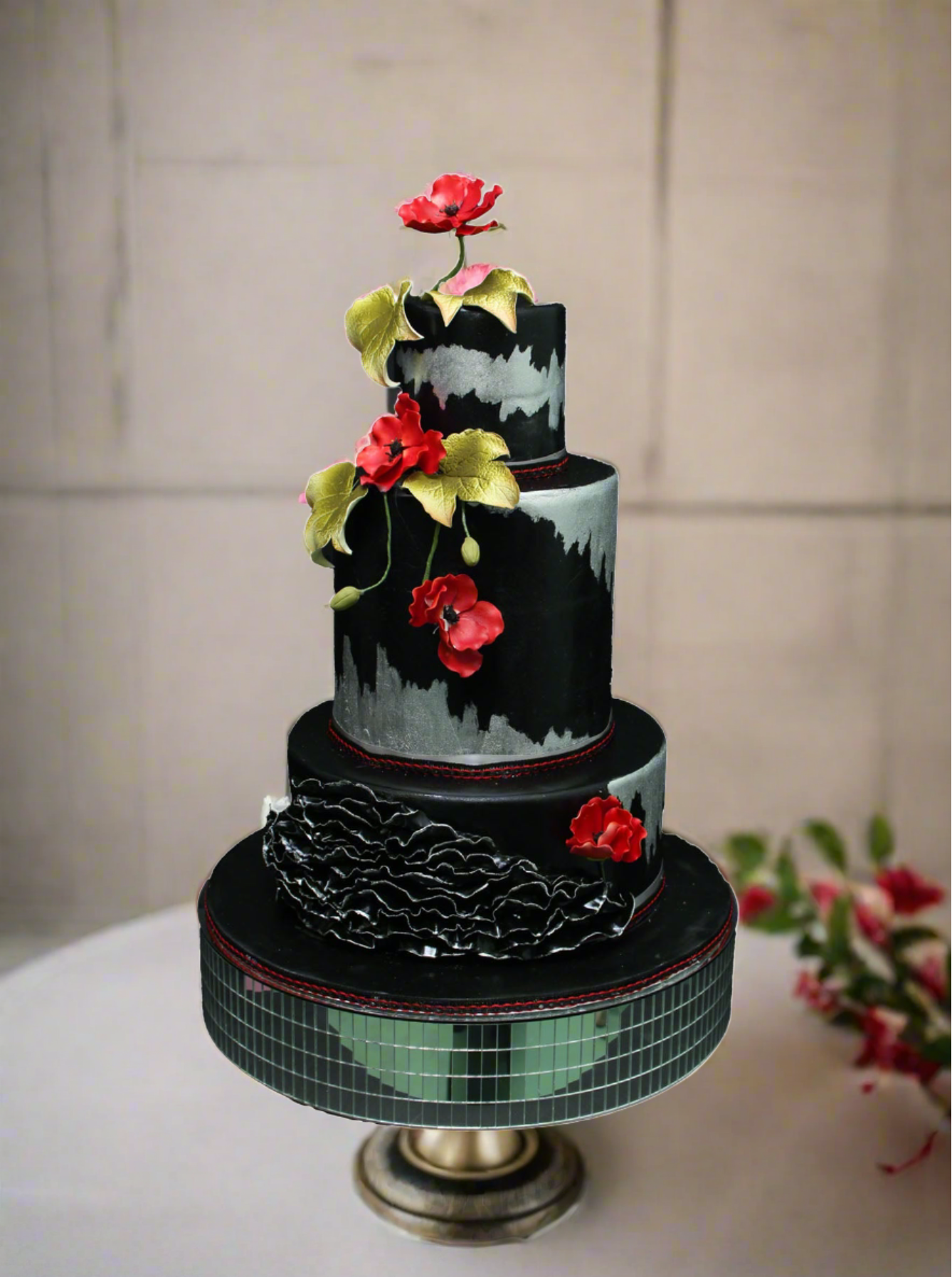 Olive Wedding Cake