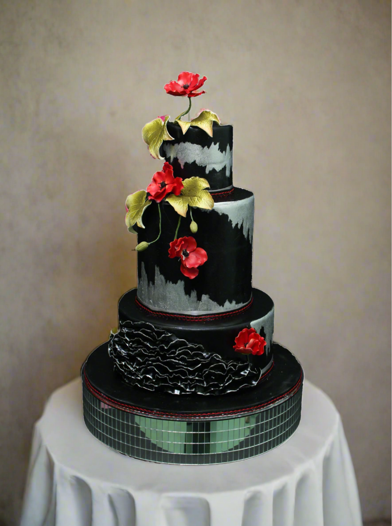 Olive Wedding Cake