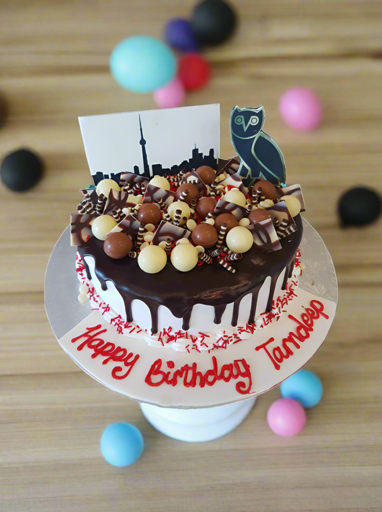 Ovo Chocolate Birthday Cake