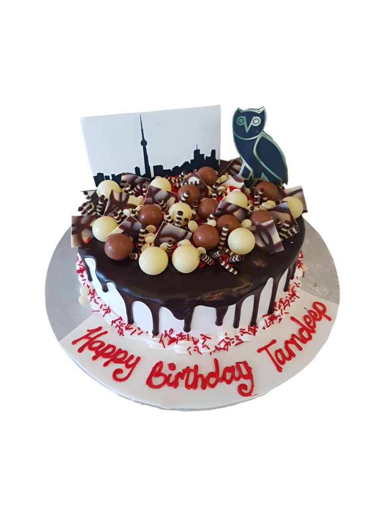 Ovo Chocolate Birthday Cake