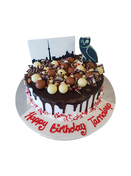 Ovo Chocolate Birthday Cake