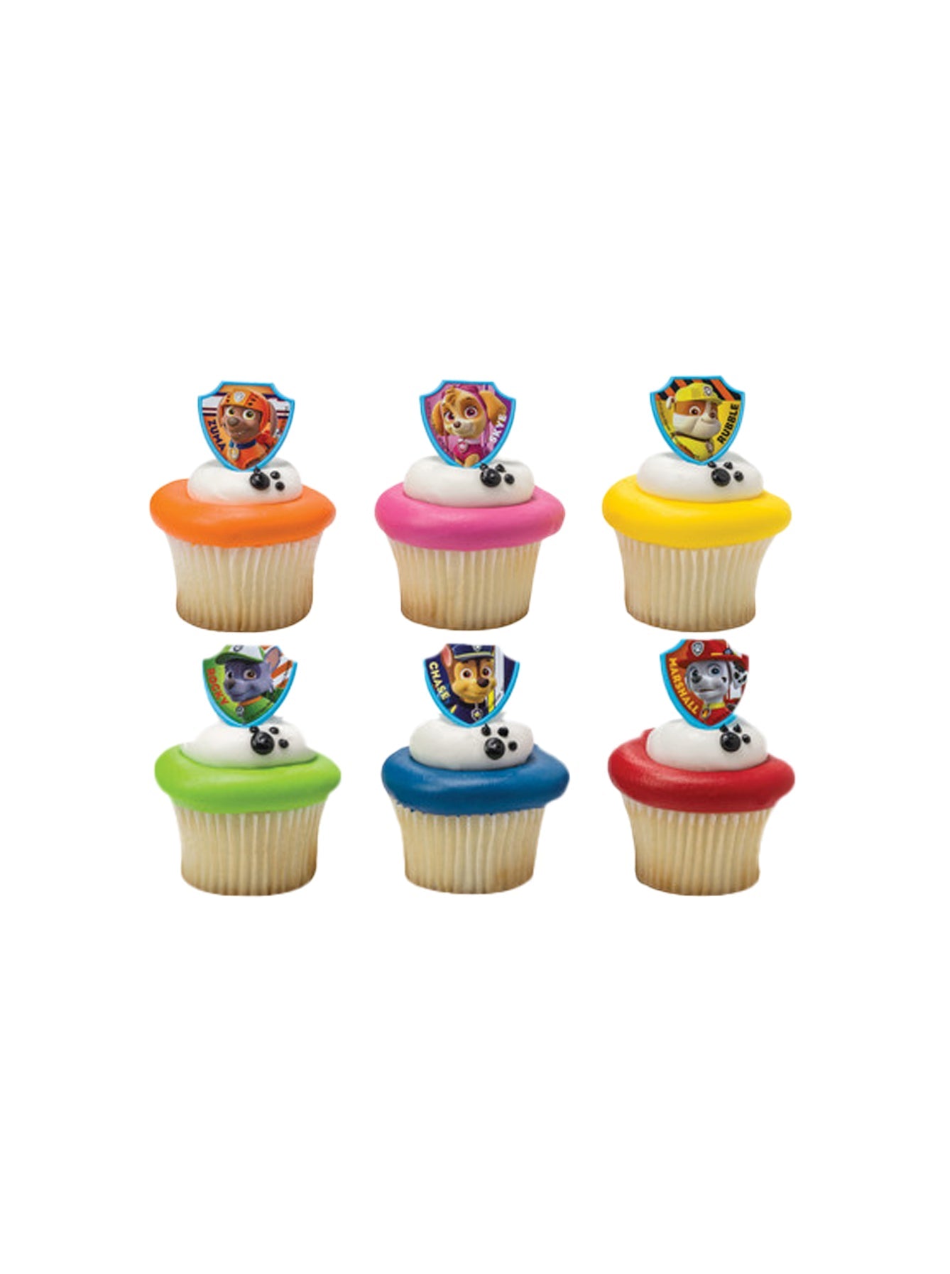 PAW Patrol Ruff Ruff Rescue Cupcakes - (Pack of 6)