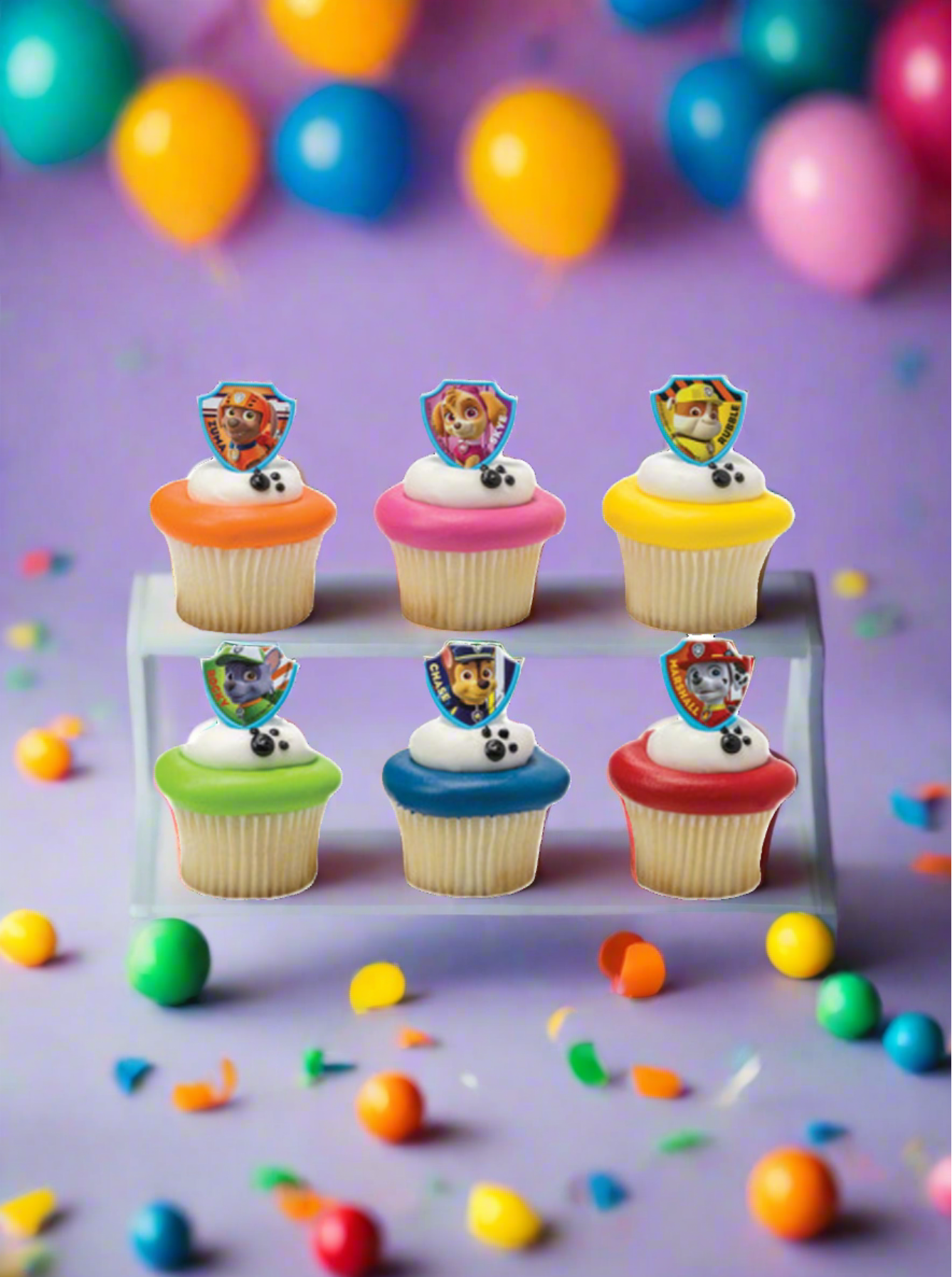 PAW Patrol Ruff Ruff Rescue Cupcakes - (Pack of 6)