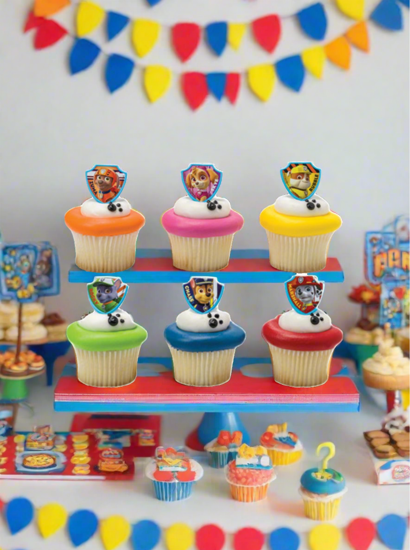 PAW Patrol Ruff Ruff Rescue Cupcakes - (Pack of 6)